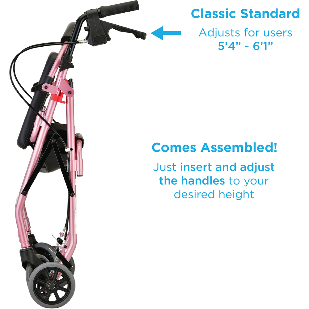 GETGO CLASSIC ROLL WLKR PINK